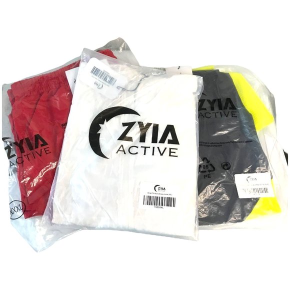 ZYIA Active Women's XXL Breeze Jacket Parallel Luxe 7/8 Leggings Velocity Shorts - Picture 2 of 11